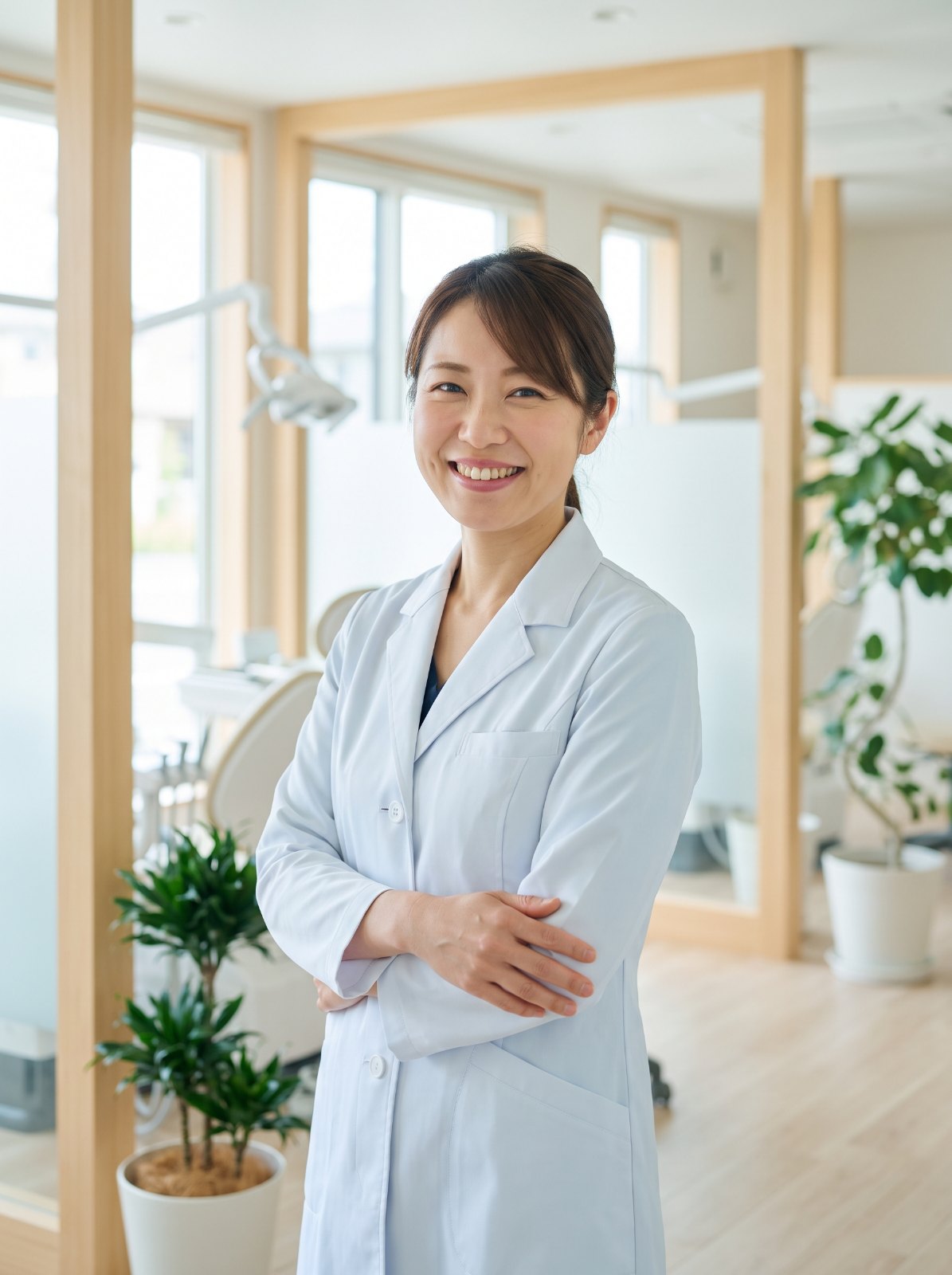 A dentist partnering with Qdenza